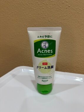 Rohto Acnes Creamy Face Wash, 130g - Japan Award#1, Japanese Face Wash Cleanser
